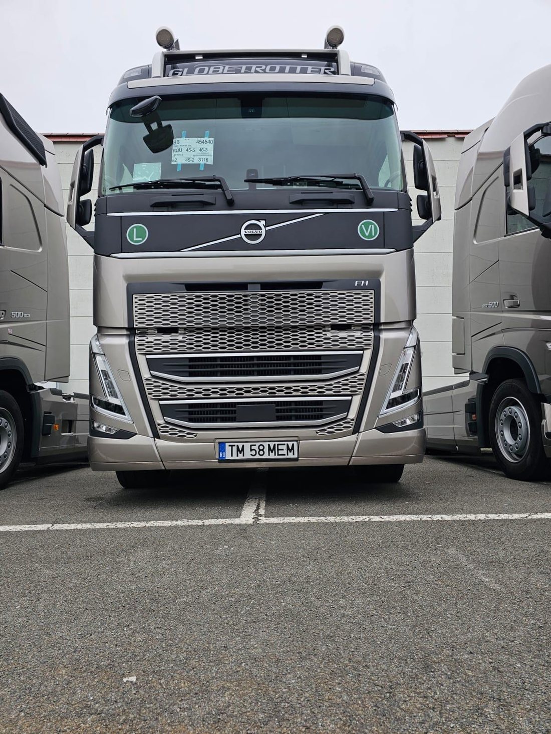 Volvo Transmen frontal pentru transport internațional